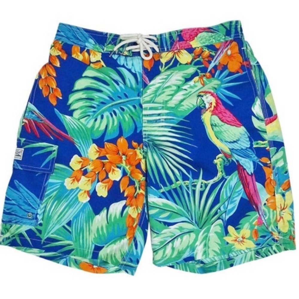 Polo Ralph Lauren Tropical Swim Trunks Men's Size 3XB